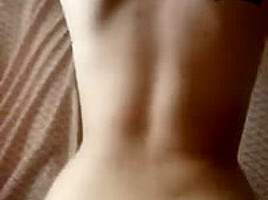 Loving my dick so much she wanted it in both holes