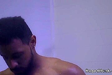 Luca Del Rey - Jock Gays Threesome In The Shower