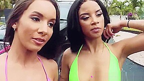 Lucky Dude Fucks Three Stunning Teenage Best Friends In Exchange For Cash
