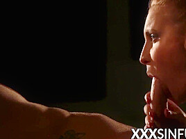 Lustful Couple Plays Orally Before Slow Erotic Doggy Style
