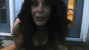 MATURE Step mom lets off stinky farts and smokes outside
