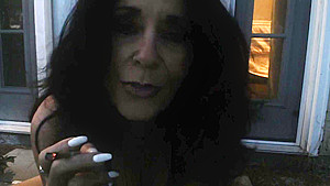 MATURE Step mom lets off stinky farts and smokes outside
