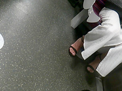 MILF, Hot French Pedicure In High Heels