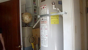 MILF to strip naked in the attic CMNF