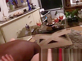 MYSLUTWIFEGOESBLACK jumping deep on Black Dick