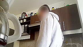 Maid Has Huge Natural Breast And Lets Her Boss Squeeze Them As