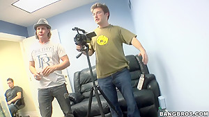 Making the Banging Audition with three defiant babes