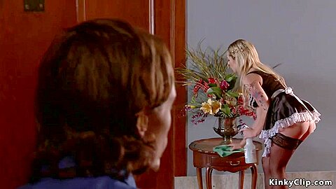 Man Tied And Fucked Sexy Maid