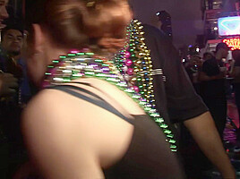 Mardi Gras Street Girls Flashing Tits And Pussy In Public New Orleans