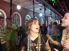 Mardi Gras Street Girls Flashing Tits And Pussy In Public New Orleans