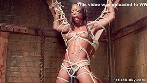 Marie Luv - Filthy Anal Ebony Slut Gets Butt Plugged
