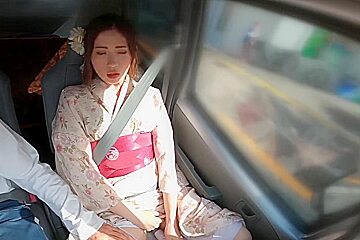 Married Woman Strips Off Her Kimono And Embraces Him