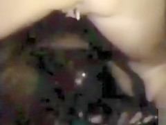 Married woman cheated on her hubby with a black mate at midnight