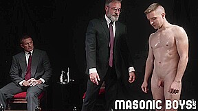 MasonicBoys DILF Adam Snow seduces cute excited twink