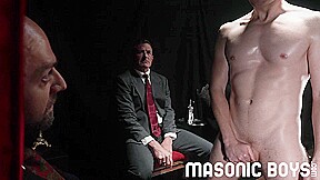 MasonicBoys DILF Adam Snow seduces cute excited twink