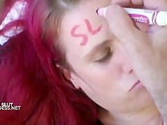 Massive Tits Wife Caught Masturbating Her Punishment Smacked Tits And Spanked Ass