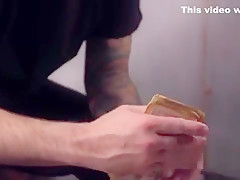 Master gives ass to mouth in threesome