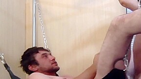 Mature Gaydaddy Fucks Sling Bottom In Homemade Private Video