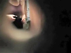 Mature tits naked spied through changing room key hole