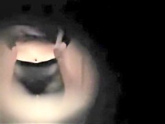 Mature tits naked spied through changing room key hole