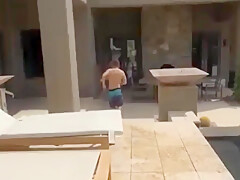Meeting Step mom In A Bikini By The Pool