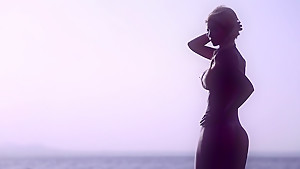 Miceala Schafar behind the Nude Scene in Mallorca