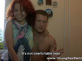 Miho, Alice in Foursome with redhead and Asian teens 18+