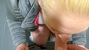 Milena Sweet Remotely Controlled Through The Supermarket