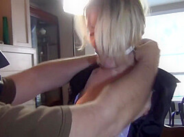 Milf Gigi Bondage Gigi First The Blonde Then T With Vicky Vixxx
