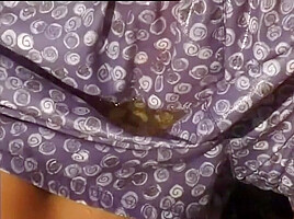 Milf hairy slut Csilla perverse pissing summer sex outdoor