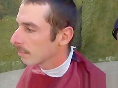Military haircut and masturbation