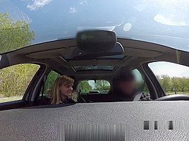 Milk Skinned Blonde Bangs Fake Cop