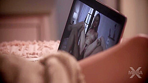 Missa X And Anya Olsen In Watching Porn With 7 Min