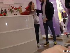 Mona Wales In Cheating Step mommy Ass Sex Toyed In Public