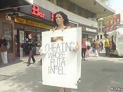 Mona Wales In Cheating Step mommy Ass Sex Toyed In Public