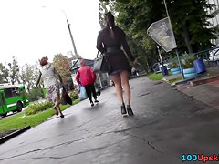 Most Good up petticoat a-hole twat on the camera