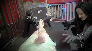 Mummified ballbusting