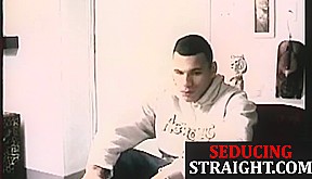 Muscular straight amateur sucked off by DILF