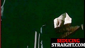 Muscular straight amateur sucked off by DILF