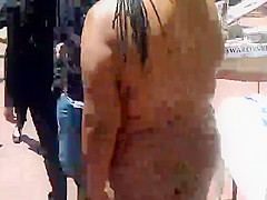 My Wife and I Walking around San Francisco Fully Nude