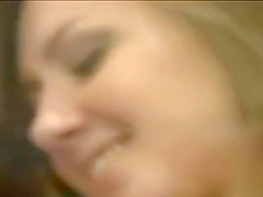 My busty girlfriend makes shower masturbation for me