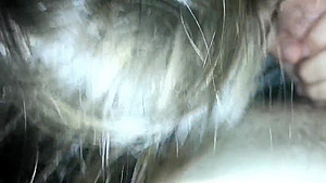 My girlfriend wakes me up sucking my cock under the cover!