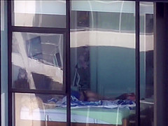 My most gracious neighbor lets her boyfriend jerk off on her tight body