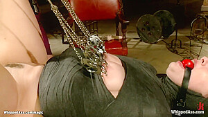 Mz Berlin In Lesbian Gagged With Shoe And Whipped