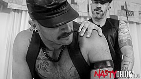 NASTYDADDY Greg Riley Barebacked By DILF Dom Jeremiah Jones