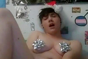 NAUGHTY FTM TWINK CHRISTMAS CUM SPECIAL