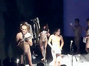 Naked on Stage 92 Les Innocents