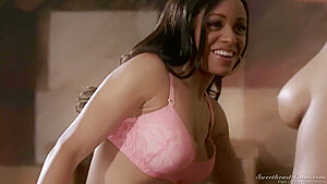 Naughty Ebony Lezzies Wonderful Xxx Scene With Daya Knight