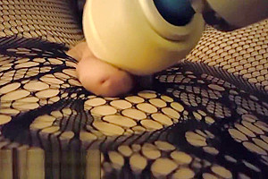 Naughty Kitty playing with her wand and Hush