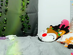 Naughty Vibrator Masturbation Together With Butt Plug